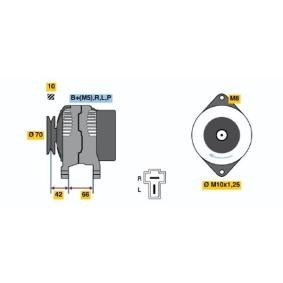 Lichtmaschine 0 986 035 791 von BOSCH günstig für 185,75 € online kaufen