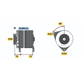 Lichtmaschine 0 986 037 460 von BOSCH günstig für 405,48 € online kaufen