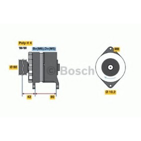Lichtmaschine 0 986 038 401 von BOSCH günstig für 180,13 € online kaufen