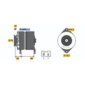 Lichtmaschine 0 986 040 031 von BOSCH günstig für 354,32 € online kaufen
