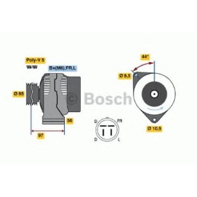 Lichtmaschine 0 986 040 830 von BOSCH günstig für 350,58 € online kaufen