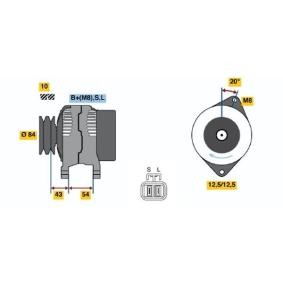 Køb Generator af BOSCH 0 986 044 661 til den lave pris 2789,98 DKK