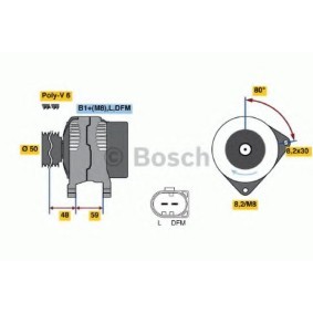 Lichtmaschine 0 986 045 310 von BOSCH günstig für 179,49 € online kaufen