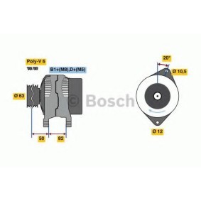 Lichtmaschine 0 986 049 420 von BOSCH günstig für 235,90 € online kaufen