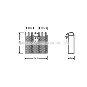 Acquista Evaporatore climatizzatore da PRASCO LCV007 a buon mercato per soli 1028,69 €