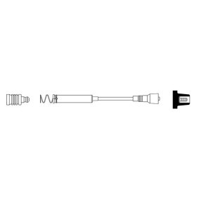 Zündkabel 0 986 356 224 von BOSCH günstig für 22,72 € online kaufen