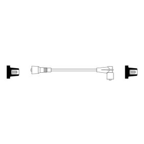 Zündkabel 0 986 356 231 von BOSCH günstig für 12,08 € online kaufen