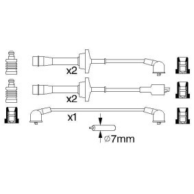 Zündleitungssatz 0 986 356 938 von BOSCH günstig für 59,41 € online kaufen