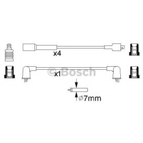 Zündleitungssatz 0 986 356 941 von BOSCH günstig für 22,68 € online kaufen