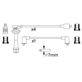 Zündleitungssatz 0 986 356 951 von BOSCH günstig für 85,51 € online kaufen
