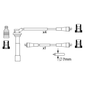 Zündleitungssatz 0 986 357 053 von BOSCH günstig für 54,97 € online kaufen