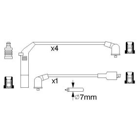 Zündleitungssatz 0 986 357 142 von BOSCH günstig für 51,54 € online kaufen