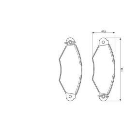 Acquista Pastiglie dei freni da BOSCH online per KUBISTAR (X76) a prezzi moderati