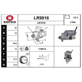 Acquista Motorino avviamento da SNRA LR9016 a buon mercato per soli 251,52 €