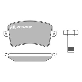 Compre Pastilhas de travão da MOTAQUIP LVXL1387 a um preço baixo por 34,31 €