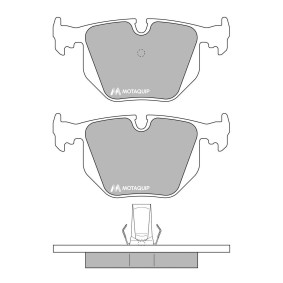 Bremsbeläge LVXL501 von MOTAQUIP günstig für 44,56 € online kaufen