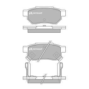 Acquista Kit pastiglie freni da MOTAQUIP LVXL533 a buon mercato per soli 32,71 €