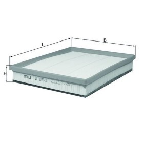 Luftfilter LX 2076/3 von KNECHT günstig für 24,70 € online kaufen