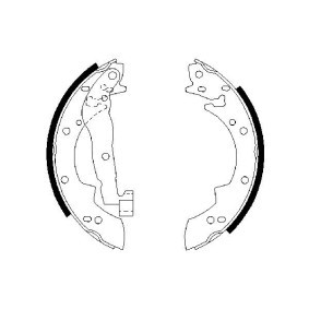 Bremsbackensatz 0 986 487 076 von BOSCH günstig für 78,07 € online kaufen