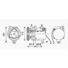 Compre Compressor, ar condicionado da PRASCO MCAK019 a um preço baixo por 459,21 €