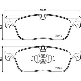 Bremsbeläge für LAND ROVER von MINTEX