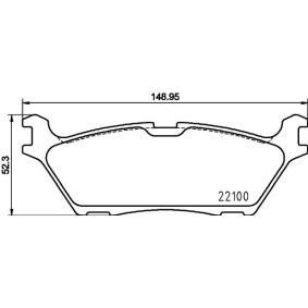 Bremsbeläge MDB3933 von MINTEX günstig für 48,53 € online kaufen