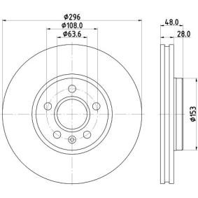 Bremsscheibe MDC2762 von MINTEX günstig für 60,47 € online kaufen