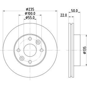 Bremsscheibe MDC2766 von MINTEX günstig für 56,29 € online kaufen