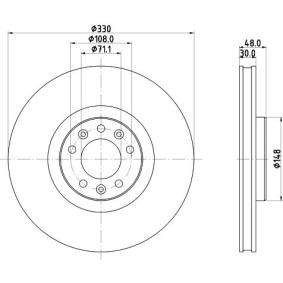 Bremsscheibe MDC2774 von MINTEX günstig für 72,06 € online kaufen
