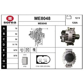 Lichtmaschine von SNRA