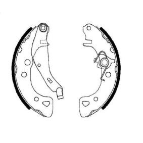 Bremsbackensatz für CITROËN von MINTEX