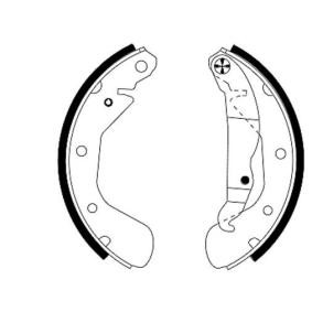 Bremsbackensatz MFR332 von MINTEX günstig für 39,83 € online kaufen