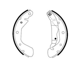 Bremsbackensatz MFR333 von MINTEX günstig für 43,42 € online kaufen