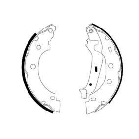 Bremsbackensatz MFR438 von MINTEX günstig für 57,04 € online kaufen
