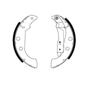 Bremsbackensatz MFR449 von MINTEX günstig für 59,65 € online kaufen