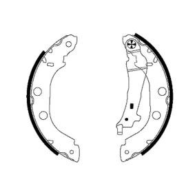 Bremsbackensatz MFR469 von MINTEX günstig für 60,11 € online kaufen