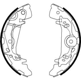 Bremsbackensatz für HYUNDAI von MINTEX
