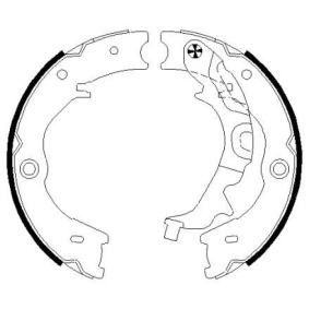 Bremsbackensatz, Feststellbremse MFR675 von MINTEX günstig für 83,16 € online kaufen