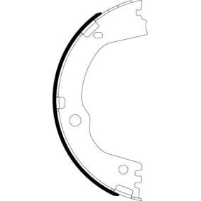 Bremsbackensatz, Feststellbremse MFR742 von MINTEX günstig für 67,82 € online kaufen