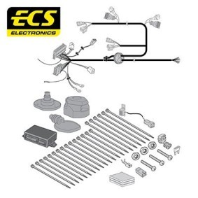 Acquista Kit elettrico per gancio traino da ECS MZ-029-BL a buon mercato per soli 67,36 €
