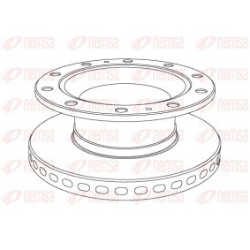 Comprar Disco de freno de KAWE NCA1024.20 a bajo precio de 229,36 €