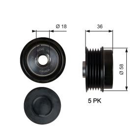 Generatorfreilauf OAP7214 von GATES günstig für 86,35 € online kaufen