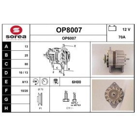 Køb Generator af SNRA OP8007 til den lave pris 2429,80 DKK