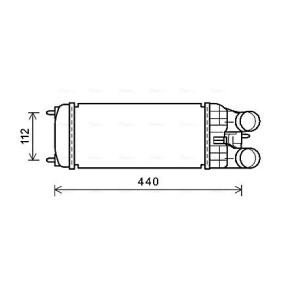 Kjøp Intercooler av AVA COOLING SYSTEMS PEA4361 til den lave prisen 1269,90 NOK
