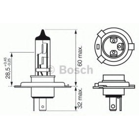 Compre Lâmpada, farol de longo alcance da BOSCH 1 987 302 047 a um preço baixo por 25,25 €