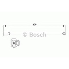Warnkontakt, Bremsbelagverschleiß 1 987 473 527 von BOSCH günstig für 14,48 € online kaufen
