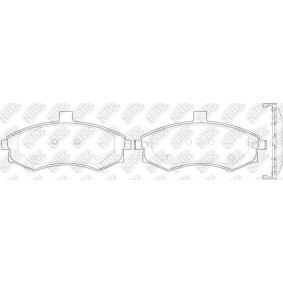 Achetez des Plaquettes de frein NiBK PN0788 à prix pour 176,93 €