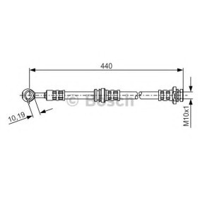 Bremsschlauch 1 987 476 429 von BOSCH günstig für 18,61 € online kaufen
