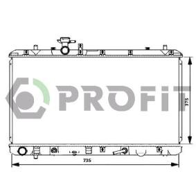 Achetez des Radiateur du moteur PROFIT PR 7052N1 à prix pour 117,92 €