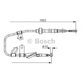 Handbremsseil von BOSCH